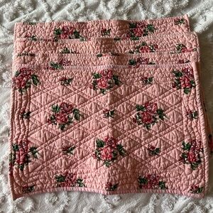 Two’s Company Set of 4 Cloth Placemats